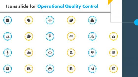 Icons Slide For Operational Quality Control Ppt Themes