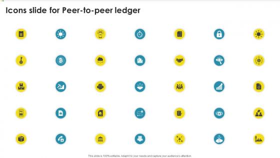 Icons Slide For Peer To Peer Ledger Ppt Powerpoint Presentation File Templates