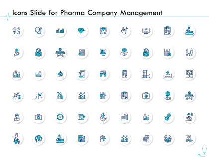 Icons slide for pharma company management pharma company management ppt information