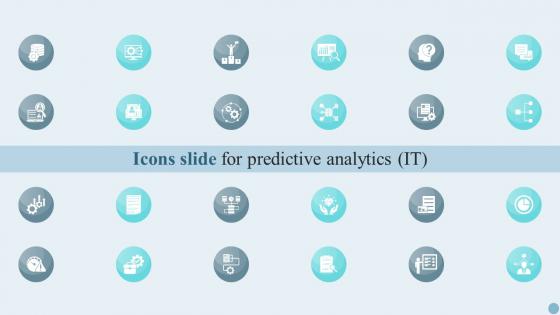 Icons Slide For Predictive Analytics It Ppt Inspiration Infographic Template