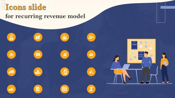 Icons Slide For Recurring Revenue Model Ppt Gallery Brochure