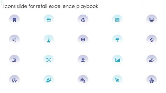 Icons Slide For Retail Excellence Playbook