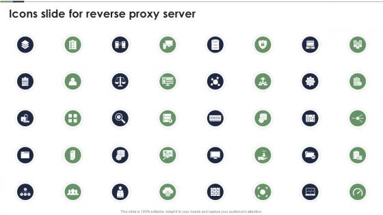 Icons Slide For Reverse Proxy Server Ppt Powerpoint Presentation File Graphic Tips