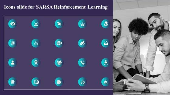 Icons Slide For Sarsa Reinforcement Learning Ppt Slides Infographic Template