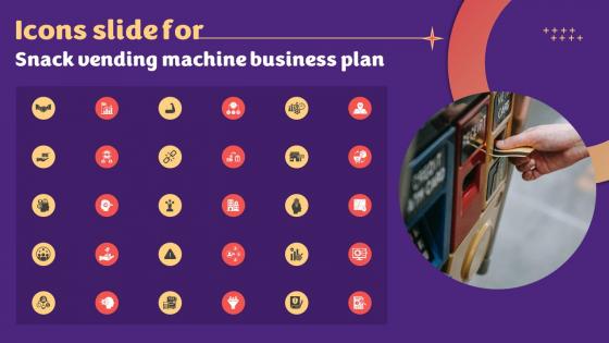 Icons Slide For Snack Vending Machine Business Plan Ppt Ideas Portfolio BP SS