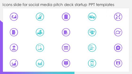 Icons Slide For Social Media Pitch Deck Startup Ppt Templates