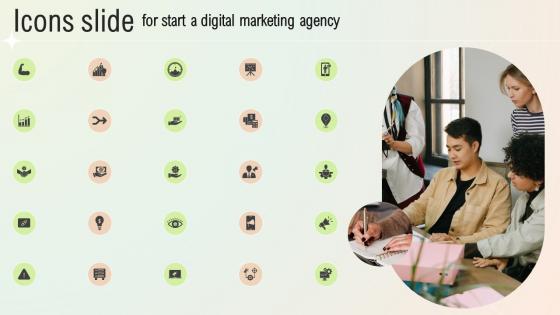 Icons Slide For Start A Digital Marketing Agency Ppt Designs BP SS