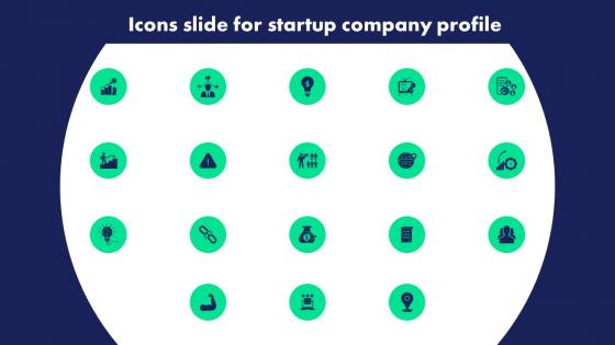 Icons Slide For Startup Company Profile Ppt Information CP SS
