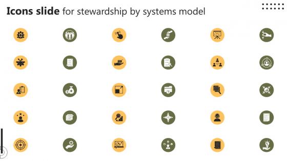 Icons Slide For Stewardship By Systems Model