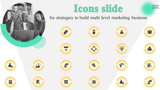 Icons Slide For Strategies To Build Multi Level Marketing Business MKT SS V
