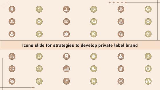 Icons Slide For Strategies To Develop Private Label Brand Ppt Powerpoint Presentation Diagram