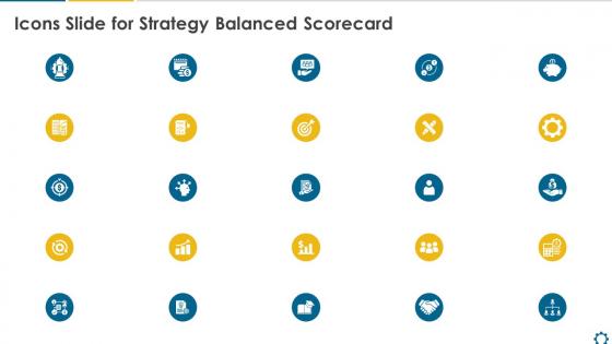 Icons Slide For Strategy Balanced Scorecard Ppt Powerpoint Presentation Diagram Ppt