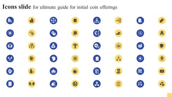 Icons Slide For Ultimate Guide For Initial Coin Offerings BCT SS V