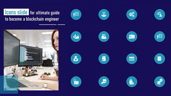 Icons Slide For Ultimate Guide To Become A Blockchain Engineer BCT SS