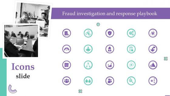 Icons Slide Fraud Investigation And Response Playbook
