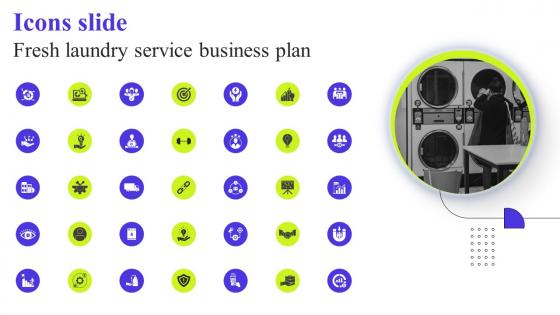 Icons Slide Fresh Laundry Service Business Plan Ppt Icon Example Topics BP SS