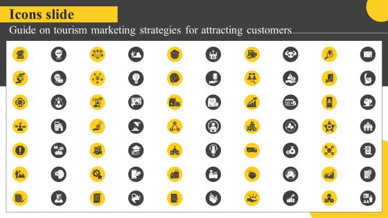 Icons Slide Guide On Tourism Marketing Strategies For Attracting Customers Strategy SS