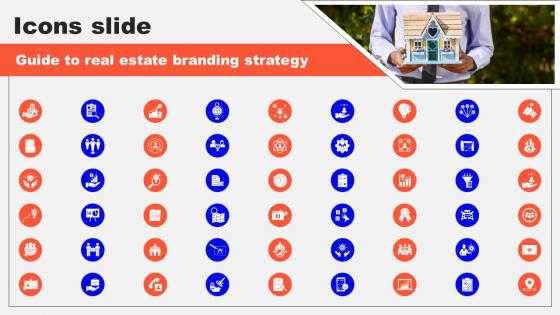 Icons Slide Guide To Real Estate Branding Strategy SS