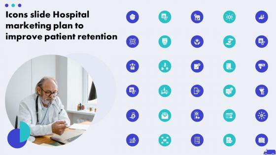 Icons Slide Hospital Marketing Plan To Improve Patient Retention Strategy SS V
