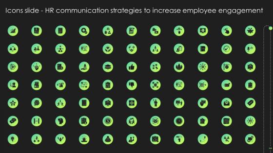 Icons Slide Hr Communication Strategies To Increase Employee Engagement