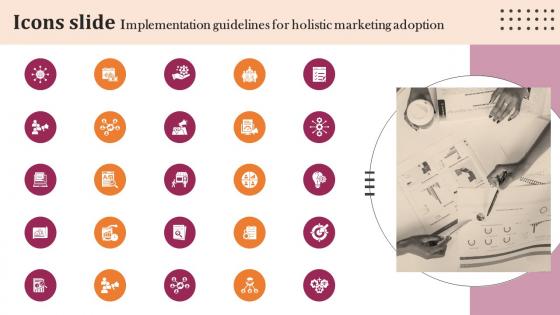 Icons Slide Implementation Guidelines For Holistic Marketing Adoption MKT SS V
