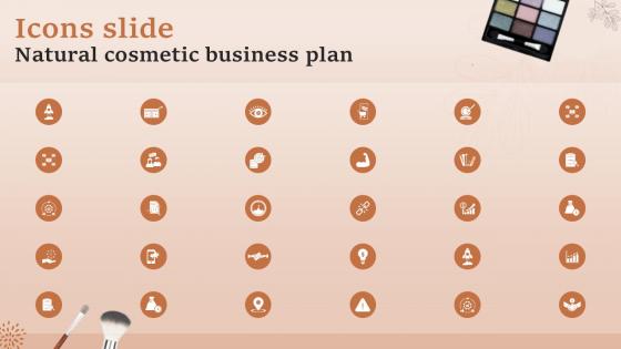 Icons Slide Natural Cosmetic Business Plan BP SS