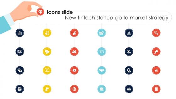Icons Slide New Fintech Startup Go To Market Strategy GTM SS