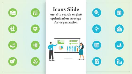 Icons Slide On Site Search Engine Optimization Strategy For Organization