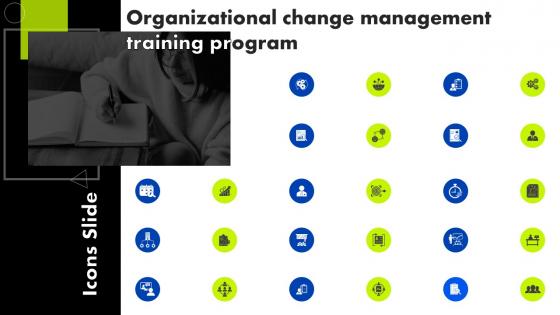 Icons Slide Organizational Change Management Training Program Ppt Icon Designs Download