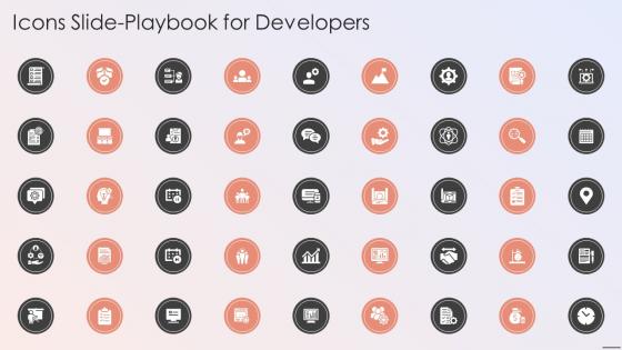 Icons Slide Playbook For Developers