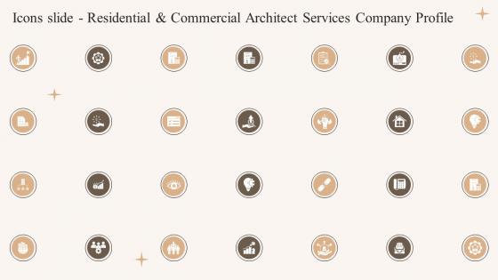 Icons Slide Residential And Commercial Architect Services Company Profile