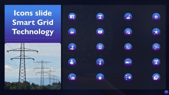 Icons Slide Smart Grid Technology Ppt Slides Example File