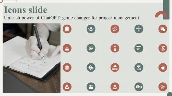 Icons Slide Unleash Power Of Chatgpt Game Changer For Project Management ChatGPT SS