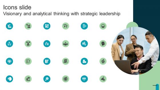 Icons Slide Visionary And Analytical Thinking With Strategic Leadership Strategy SS V