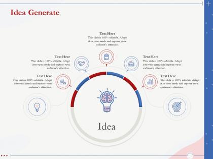Idea generate audiences attention capture ppt powerpoint presentation guidelines