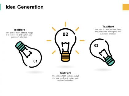 Idea generation bulb innovation f185 ppt powerpoint presentation microsoft