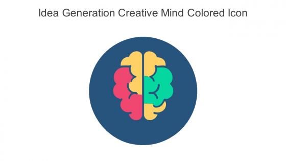 Idea Generation Creative Mind Colored Icon In Powerpoint Pptx Png And Editable Eps Format