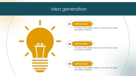 Idea Generation Customer Acquisition Strategies To Increase Sales Ppt Topics