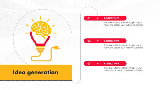 Idea Generation Execution Of Shopping Mall Marketing Strategy Ppt Icon Inspiration MKT SS