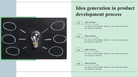Idea Generation In Product Development Process