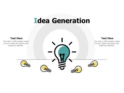 Idea generation innovation management l464 ppt powerpoint presentation