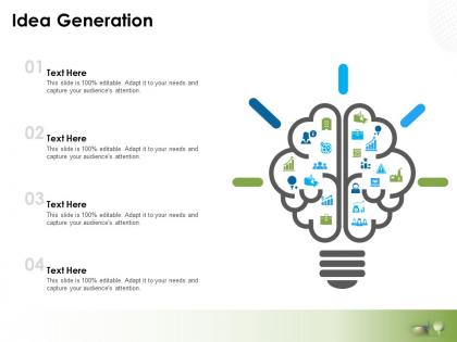 Idea generation knowledge l761 ppt powerpoint presentation file brochure