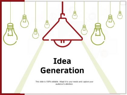 Idea generation r373 ppt powerpoint presentation gallery