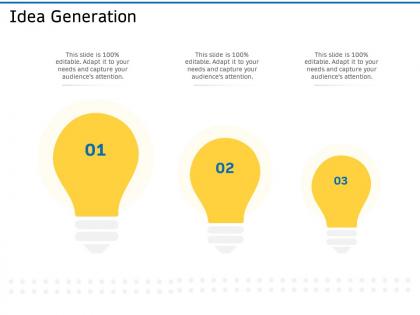 Idea generation r702 ppt powerpoint presentation inspiration slide download