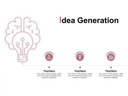 Idea generation technology innovation e249 ppt powerpoint presentation file tips