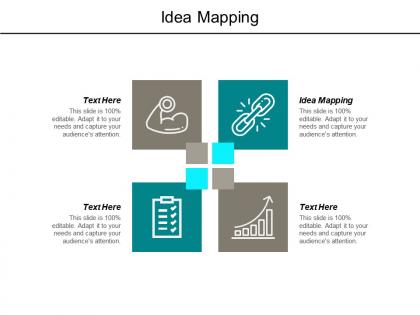 Idea mapping ppt powerpoint presentation outline themes cpb