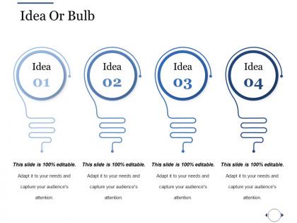 Idea or bulb ppt file inspiration