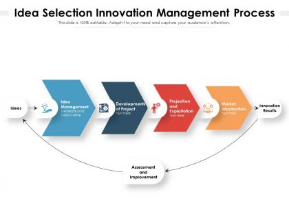 Idea selection innovation management process