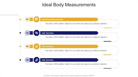 Ideal Body Measurements In Powerpoint And Google Slides Cpb