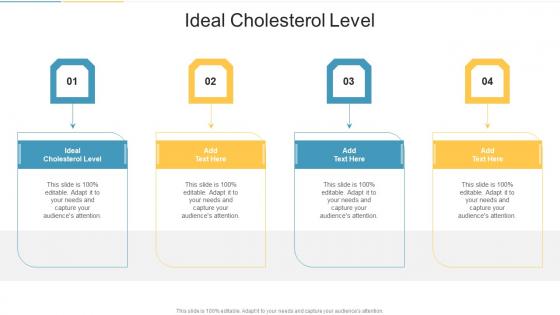 Ideal Cholesterol Level In Powerpoint And Google Slides Cpb
